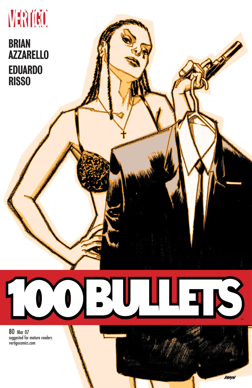 100 Bullets #80 (DC, 2007 — Cover A) cover